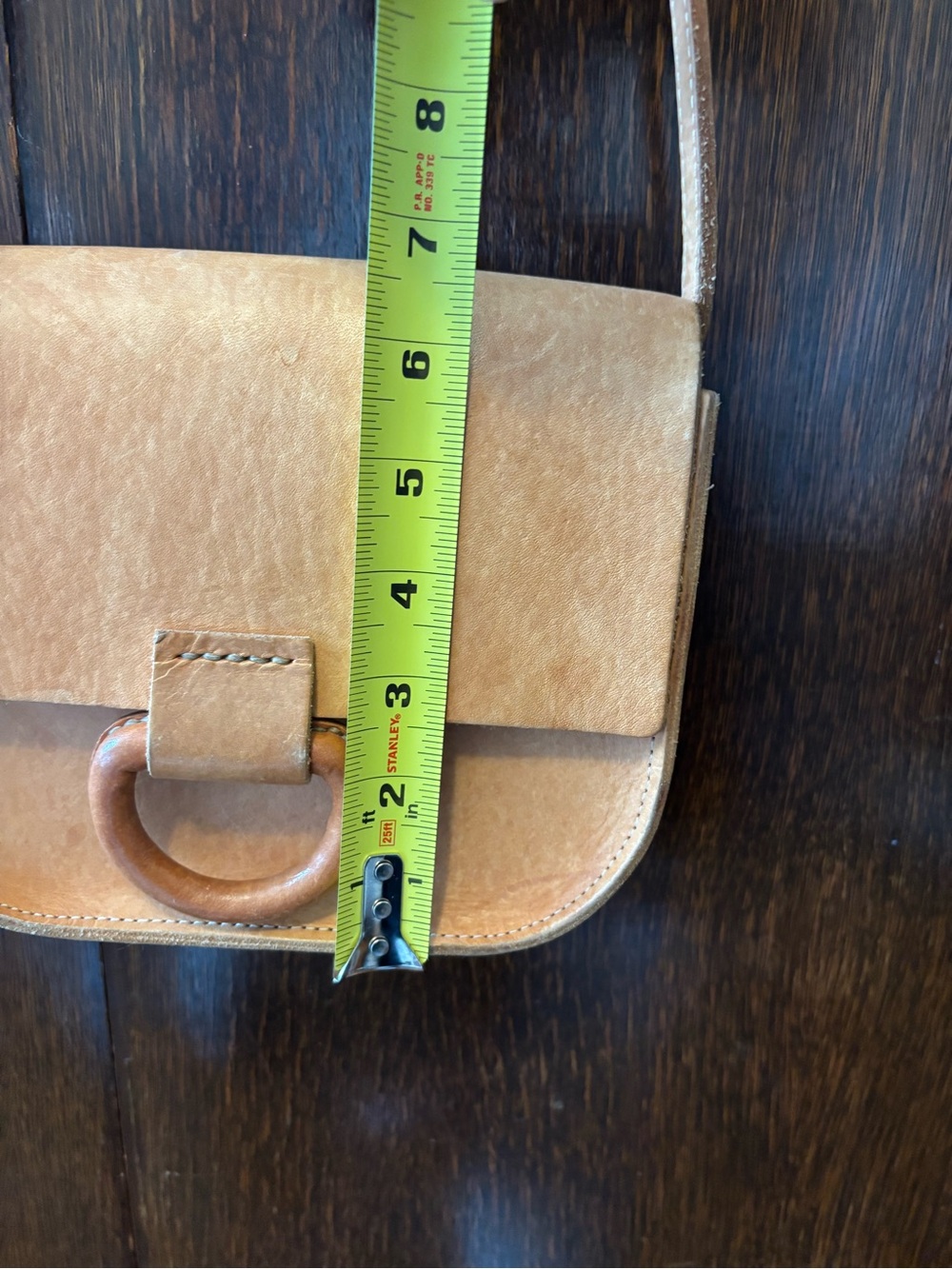 Crescioni Leather Shoulder / Crossbody Bag - Picture 10 of 11
